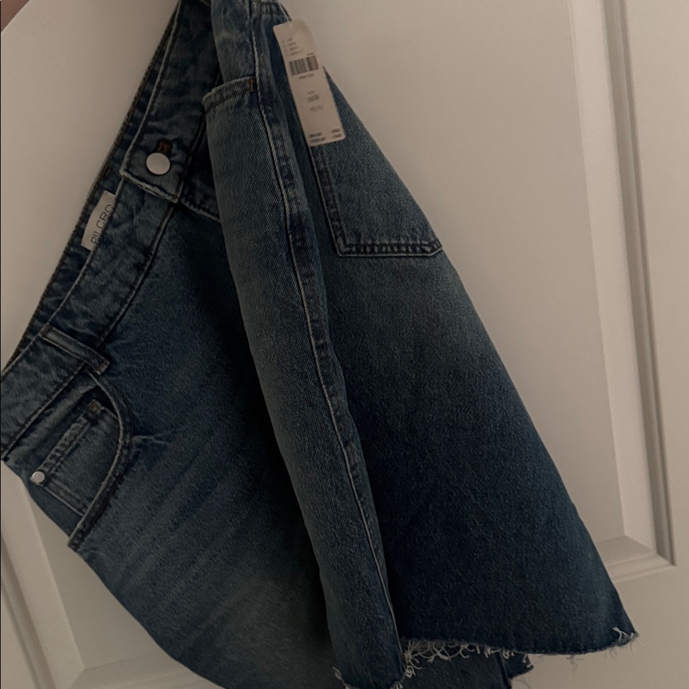 Anthropologie Pilcro Denim cut off Blue Jean Shorts - Picture 7 of 9